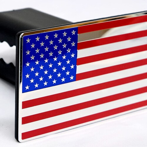 Everhitch USA Metal Flag Hitch Cover fits 2 Receivers Etsy