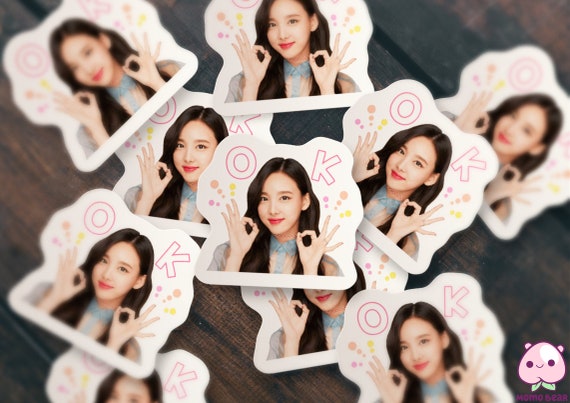 Nayeon Twice Ok K Pop Vinyl Decal Twice Kpop Decal Music Etsy Singapore