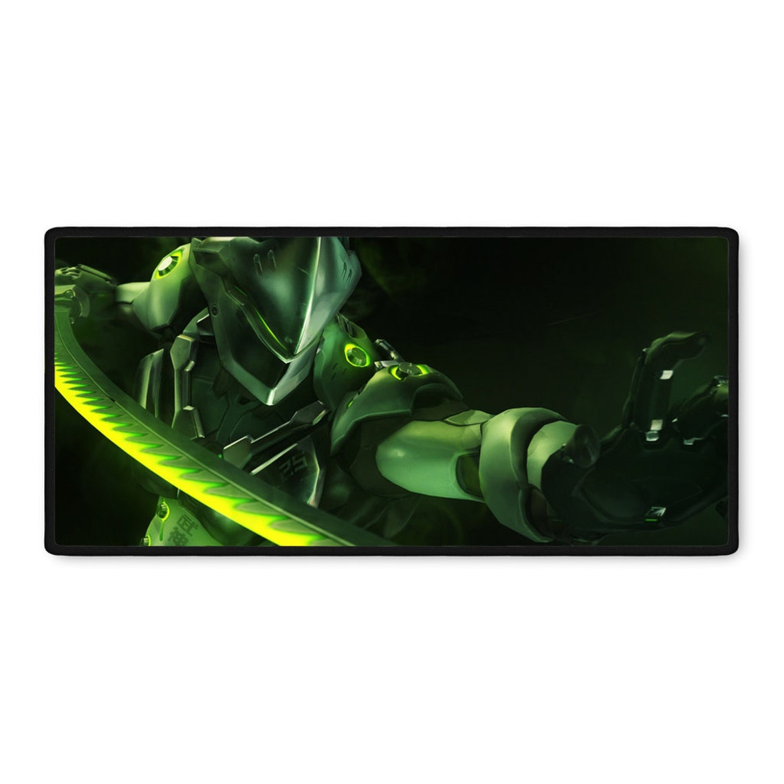 Ow2 Genji Dragon Blade Gamer Mousepad Etsy