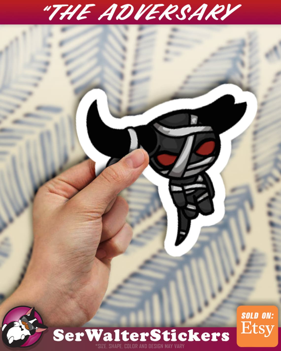 The Adversary Binding of Isaac Sticker Laptop Video Game Etsy