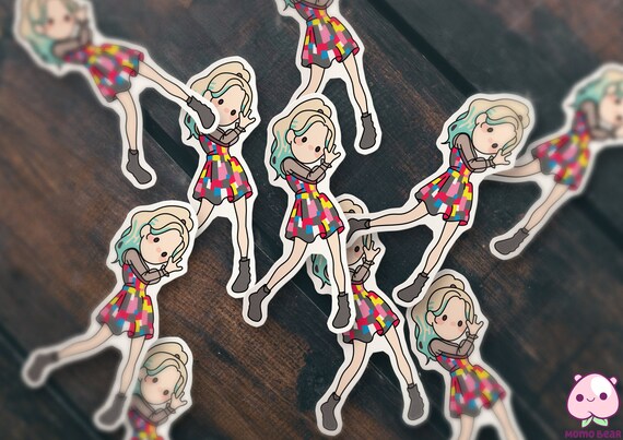 Fancy Twice Dahyun Tofu Cartoon K Pop Vinyl Decal Twice Kpop Etsy Singapore