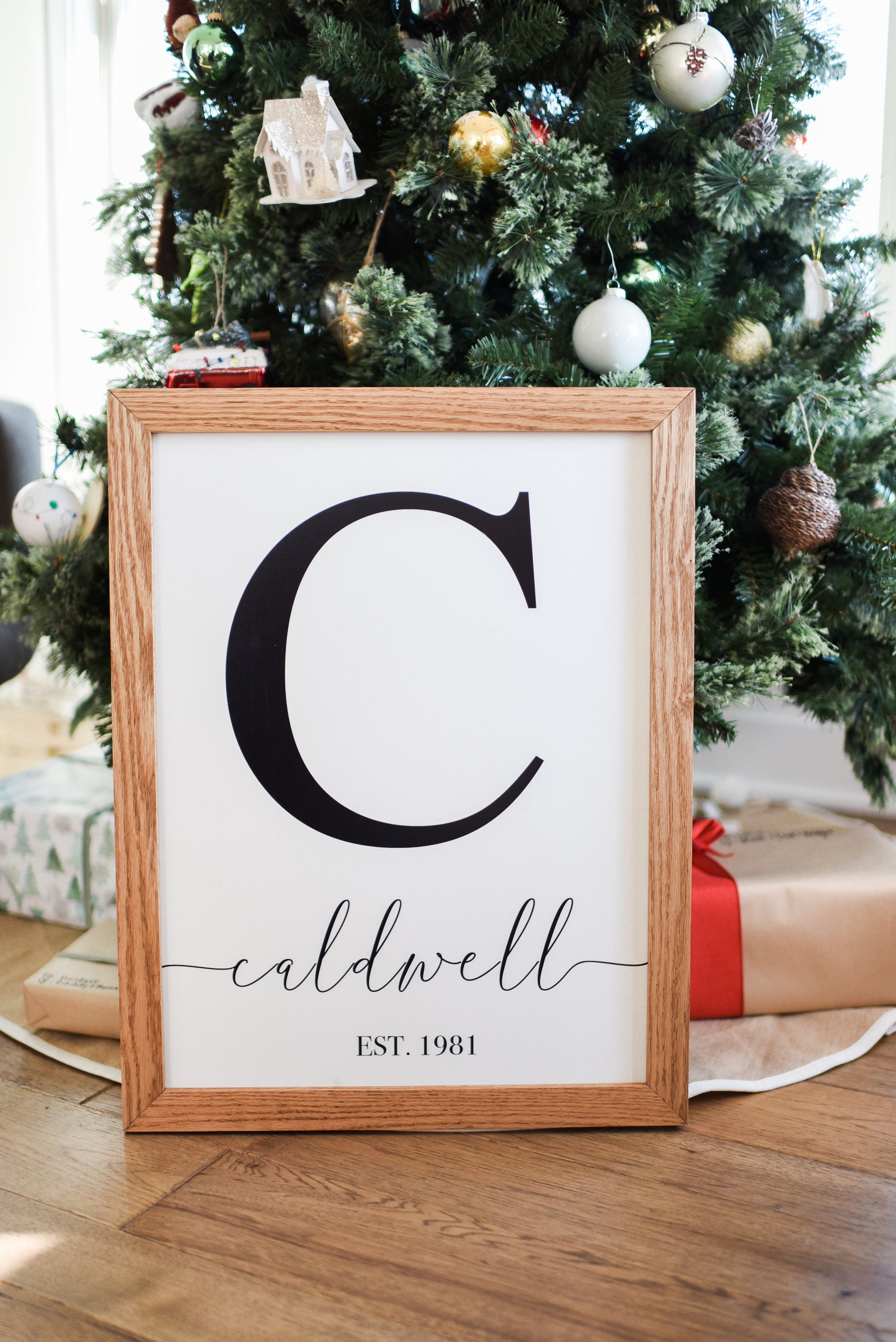 Home Decor / Monogram Name Sign / Wall Art | Etsy