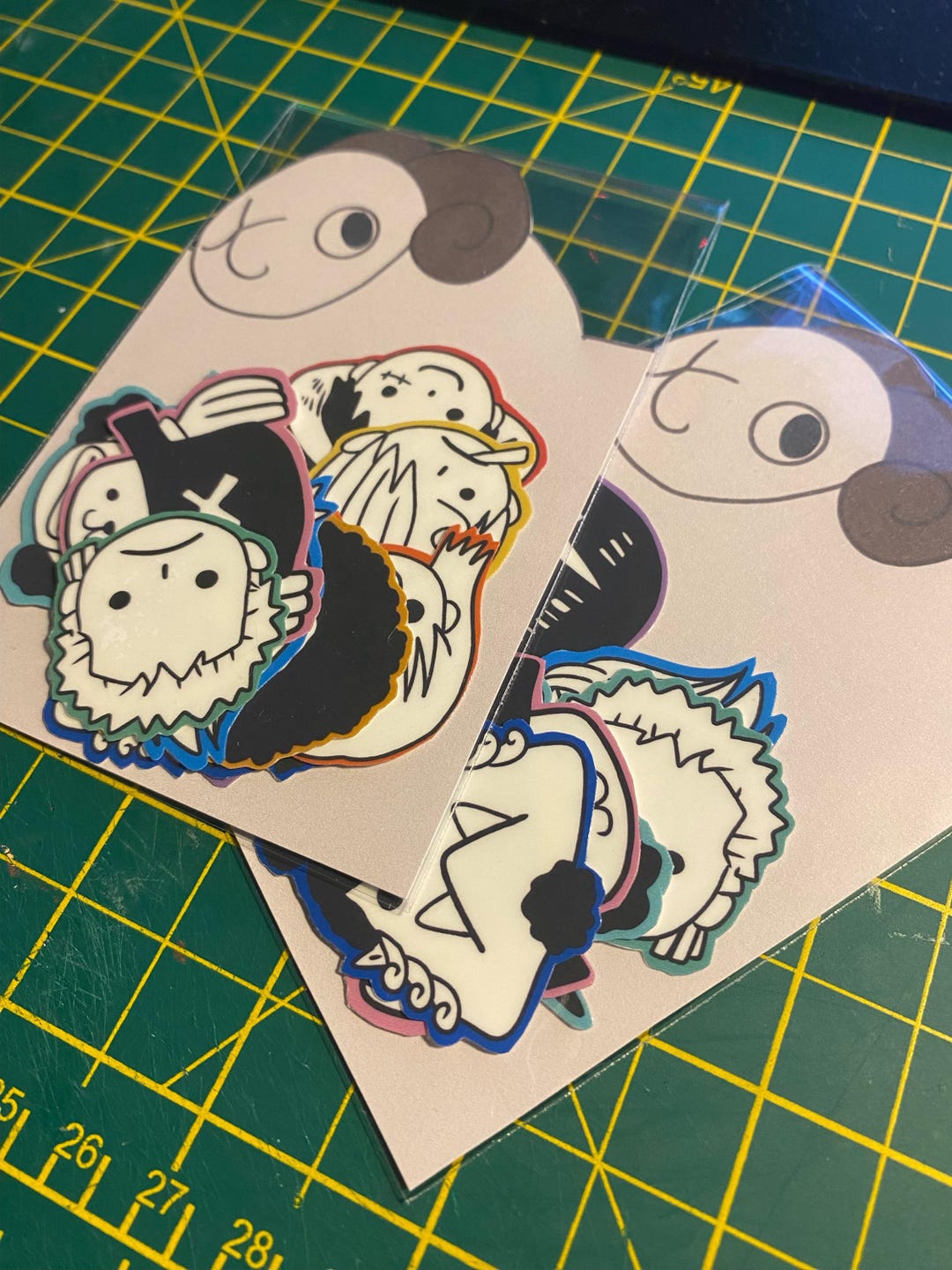 Straw Hat Pirates Manga Sketch Sticker Pack ~ Straw Hats ~ Anime ...