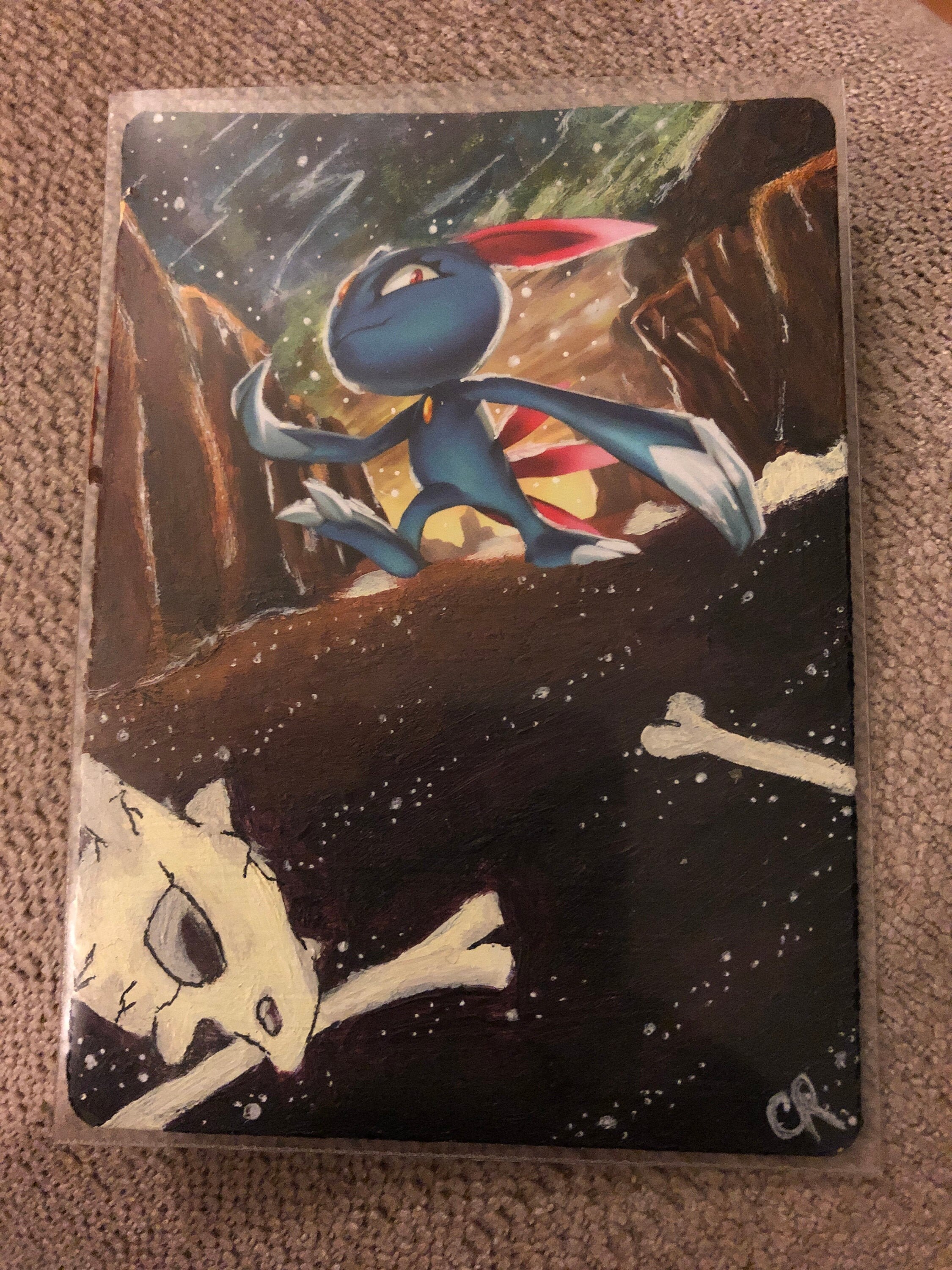 Buy Hand Painted Sneasel Custom Painted Pokémon Cards Online In India - Etsy