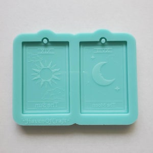 Handmade Silicone Mould Tarot Card Collection Crystal Moon