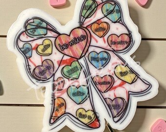 Valentines Badge Reel, Nurse ID Badge, Cute Valentine Badge Reel, Cheer Bow, Sweetheart Bow, Best Seller Badge Reel