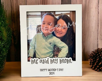 Mother's Day Picture Frame Magnet, Mother's Day Gift, Picture Magnet, Mother's Day Gift, Engraved Gift
