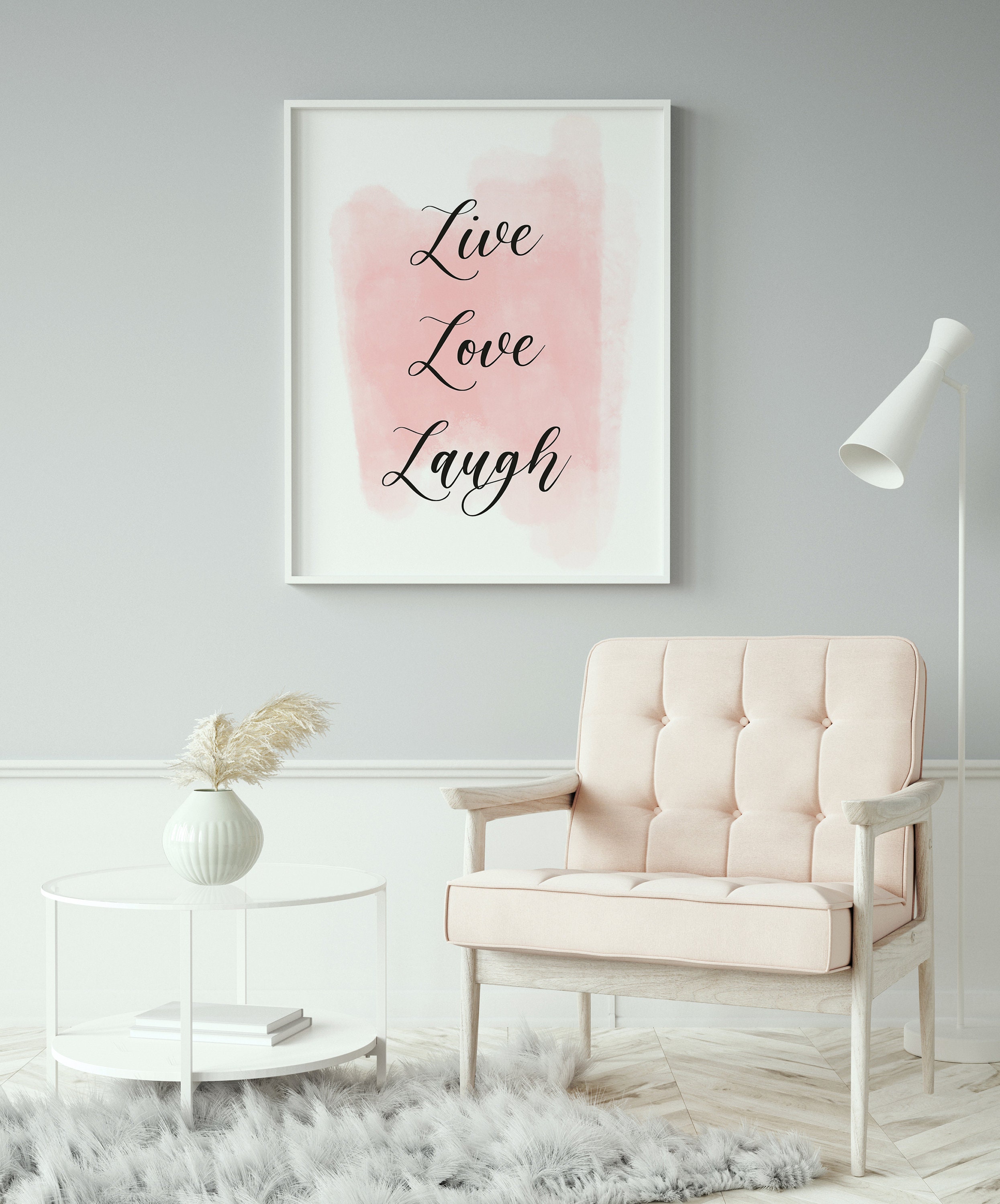 Livelovelaugh Printable Wall Art Life Is Quotes Digital Etsy UK