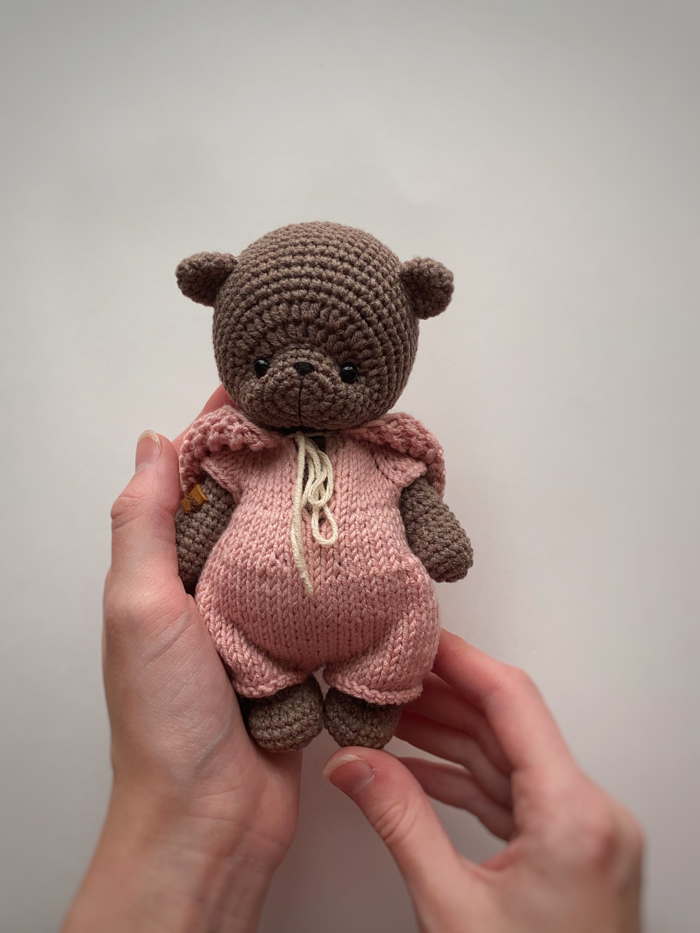 Crochet pattern bear without clothes amigurumi bear on ENGLISH laught…