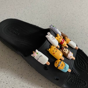 Jasmine Croc Shoe Charms Wristband Charms Shoe Lace Adapter Charms Generic Handmade Set of 2