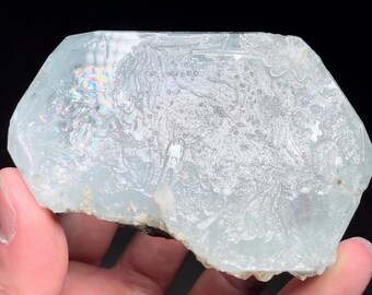Beautiful gemmy aquamarine with muscovite from Xuebaoding Mine, Sichuan, China