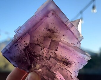 Fluorite Hastie's Quarry, Spar Mountain, Cave-in-rock Mining Sub