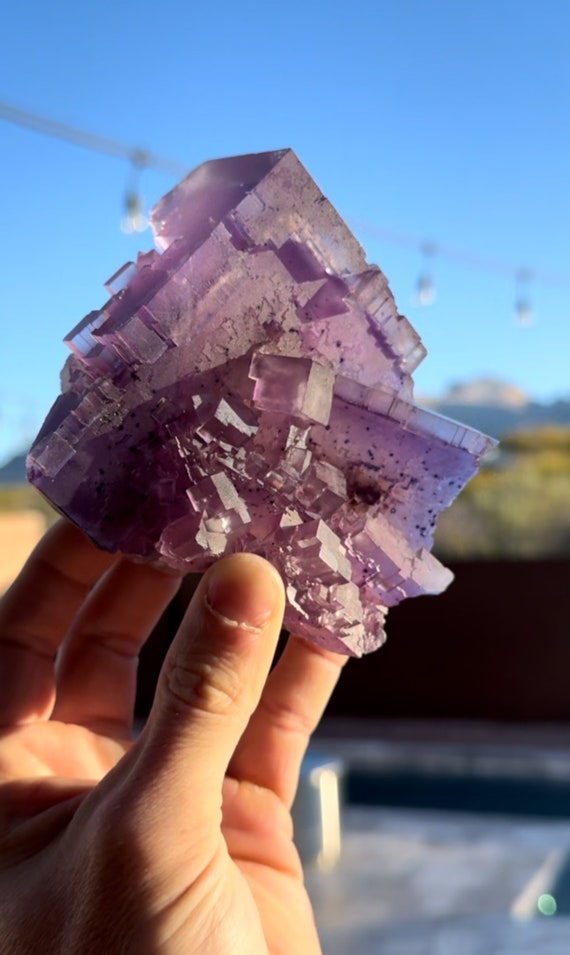 Fluorite Hastie's Quarry, Spar Mountain, Cave-in-rock Mining Sub