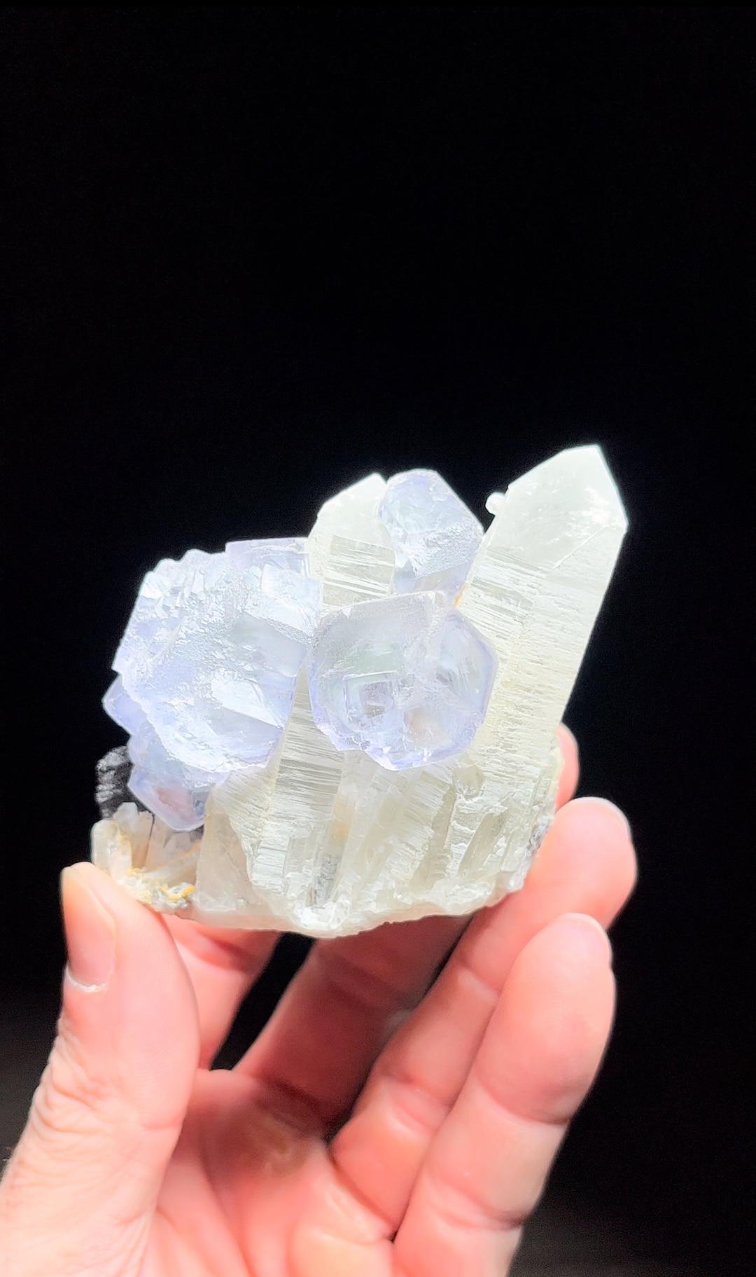 Fluorite| Chinese Fluorite |purple Fluorite With Quartz | Yaogangxian ...
