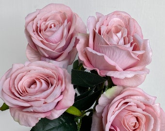 Velvet Roses (Pink)  | Artificial Roses | Silk Roses | Roses