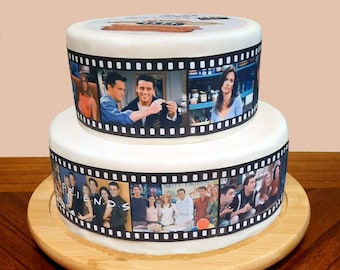 Custom Edible Film Strips Cartoon Manga Cake Topper