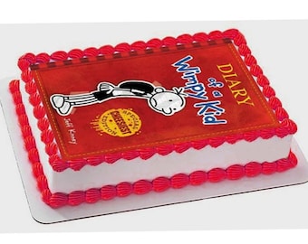Diary of a Kid Edible Cake Topper