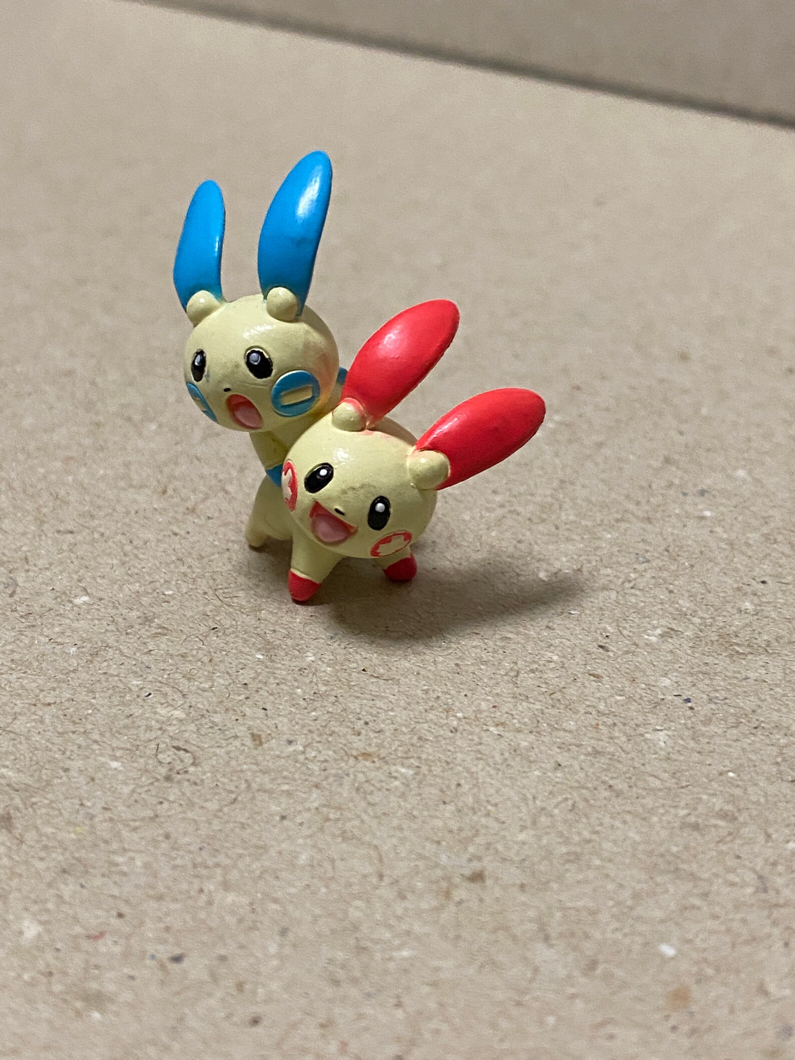 Plusle Minun Pokemon mini Figure Nintendo Pocket Monster Very | Etsy