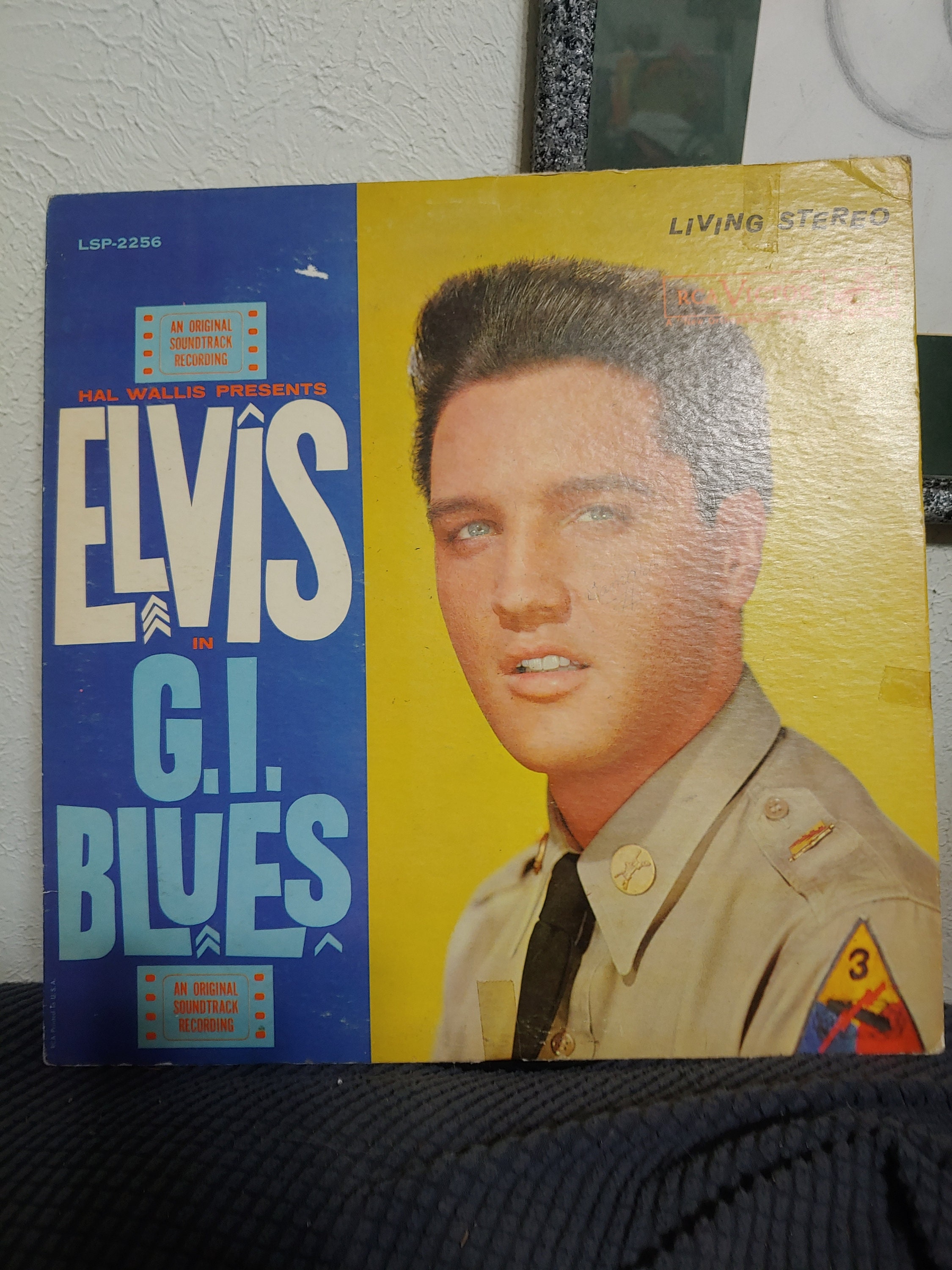 Vintage Elvis Presley gi blues vinyl record Etsy