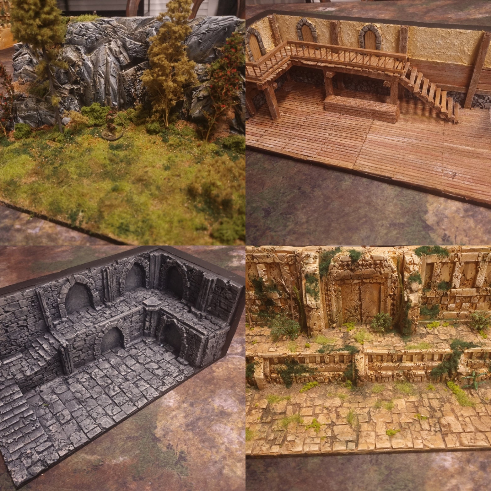 Miniature display scenes