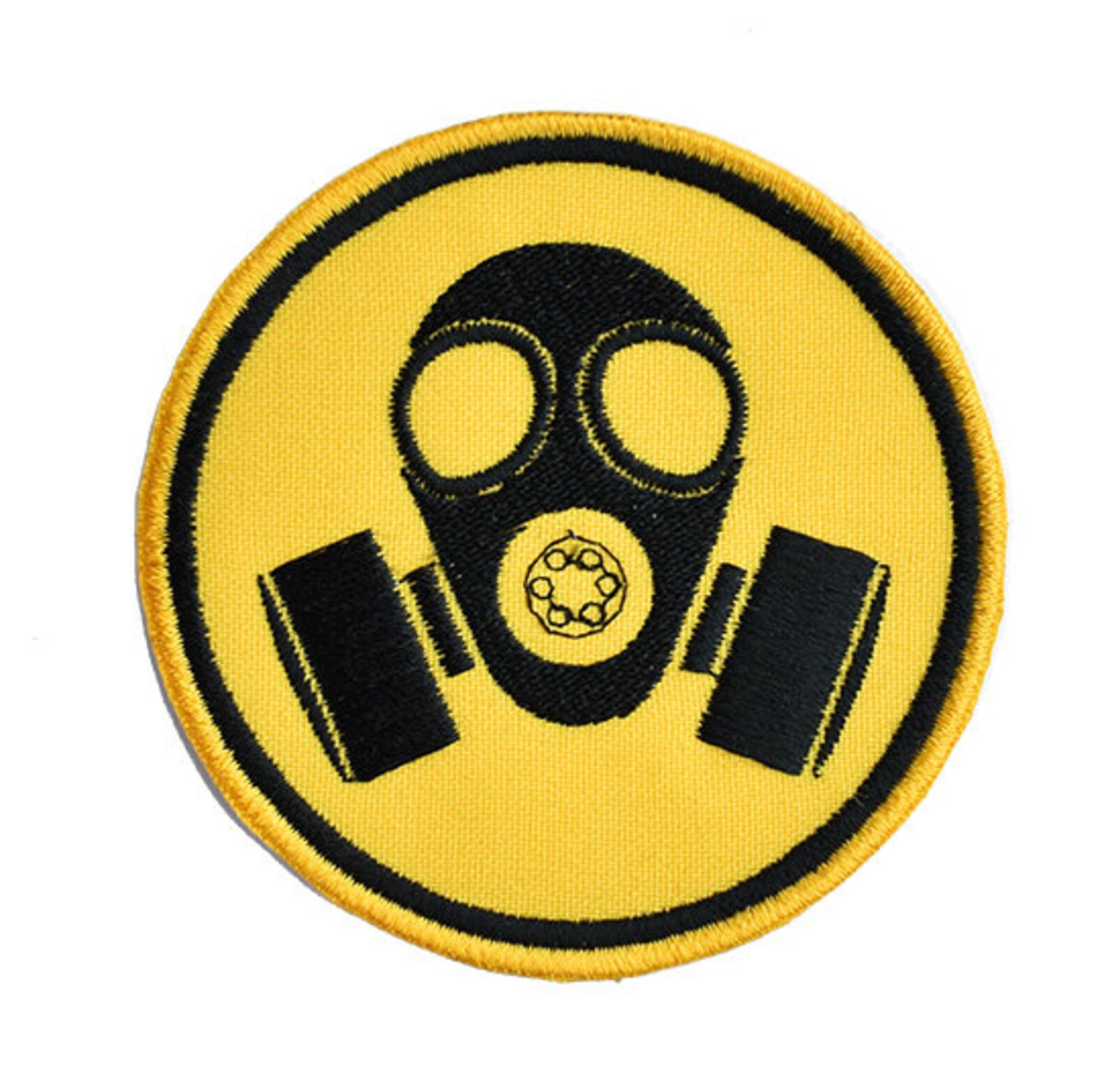 Gas Mask Iron on Patch | Etsy