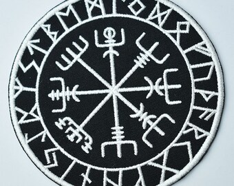 LEGEEON Olive Drab Vegvisir Viking Compass OD Green Norse Rune Morale Tactical Hook&Loop Patch LEGEEON Olive Drab Vegvisir Viking Compass OD Green Norse Rune Morale Tactical Hook&Loop Patch