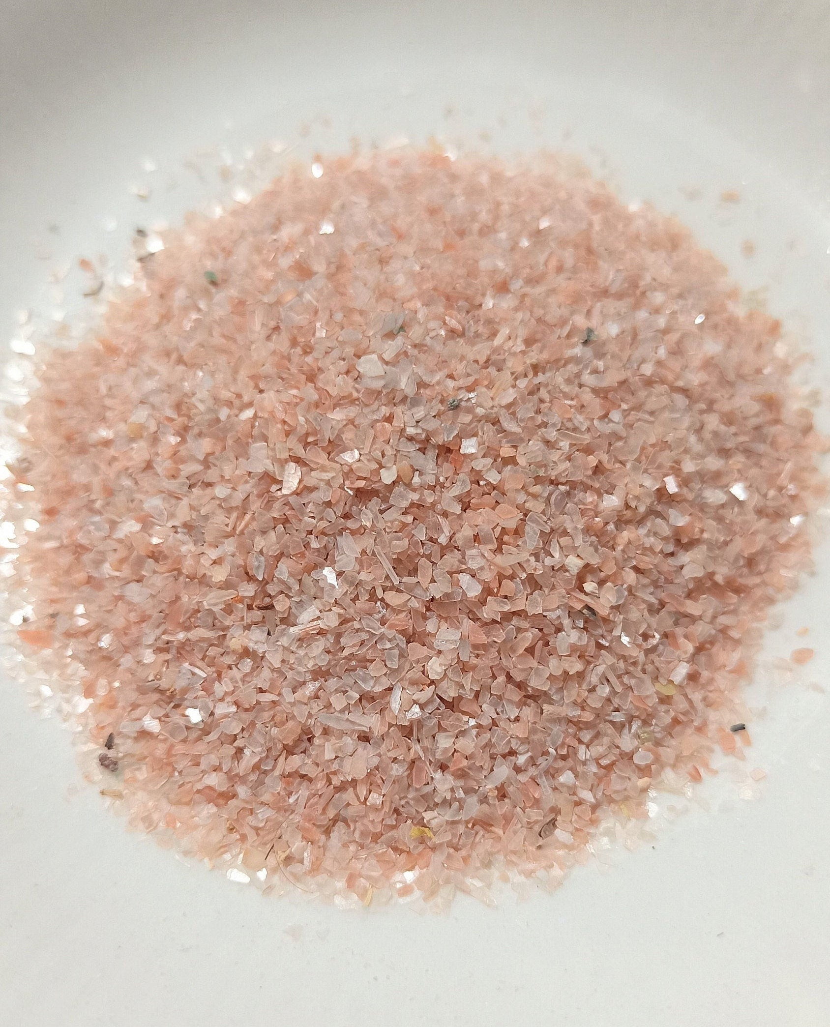 Peach Moonstone Gemstone Powder Available 2 SizeSuper fine Etsy