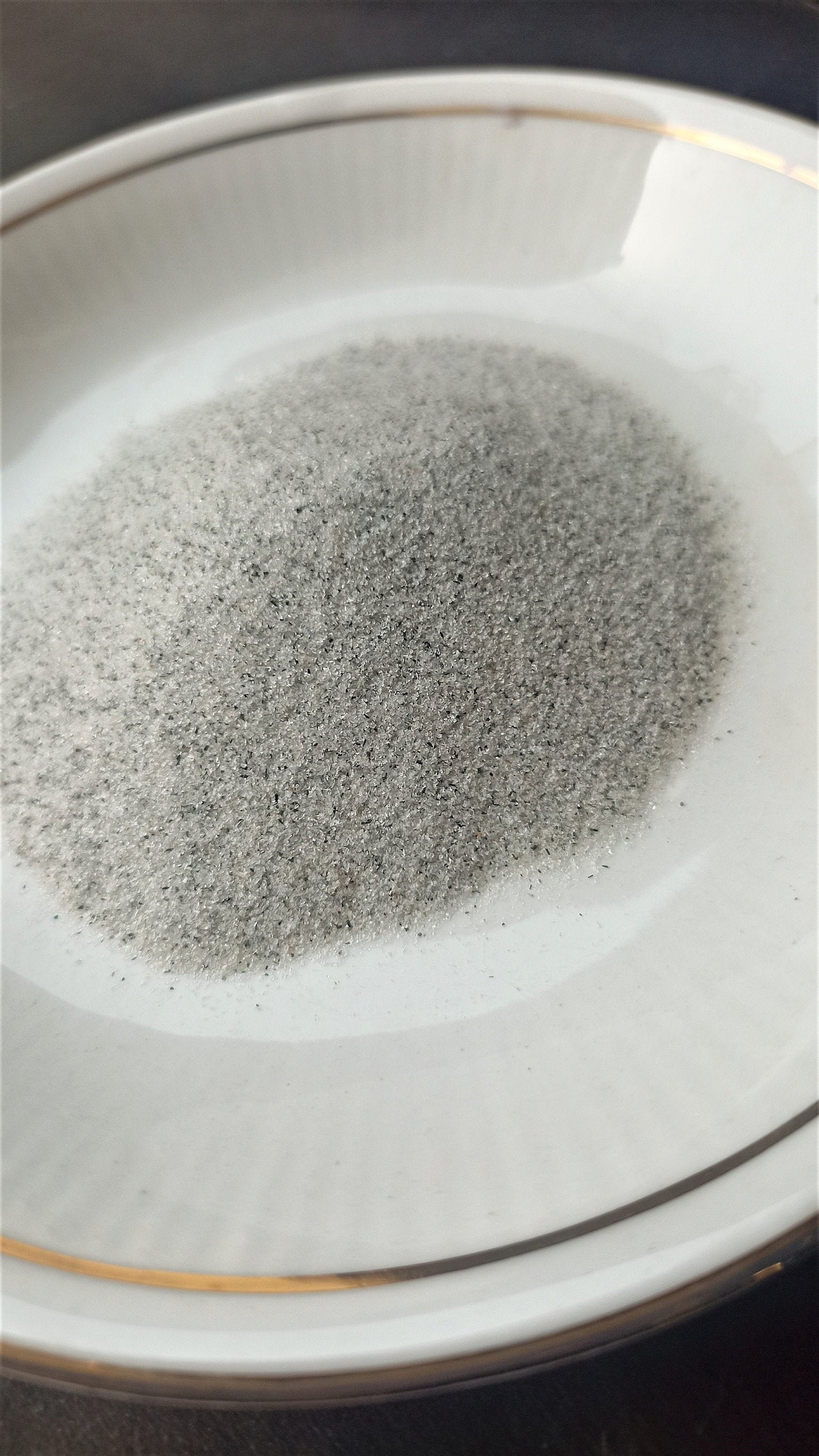 Natural Black Rutile Quartz Dust PowderHandmadeGreat Use For Etsy