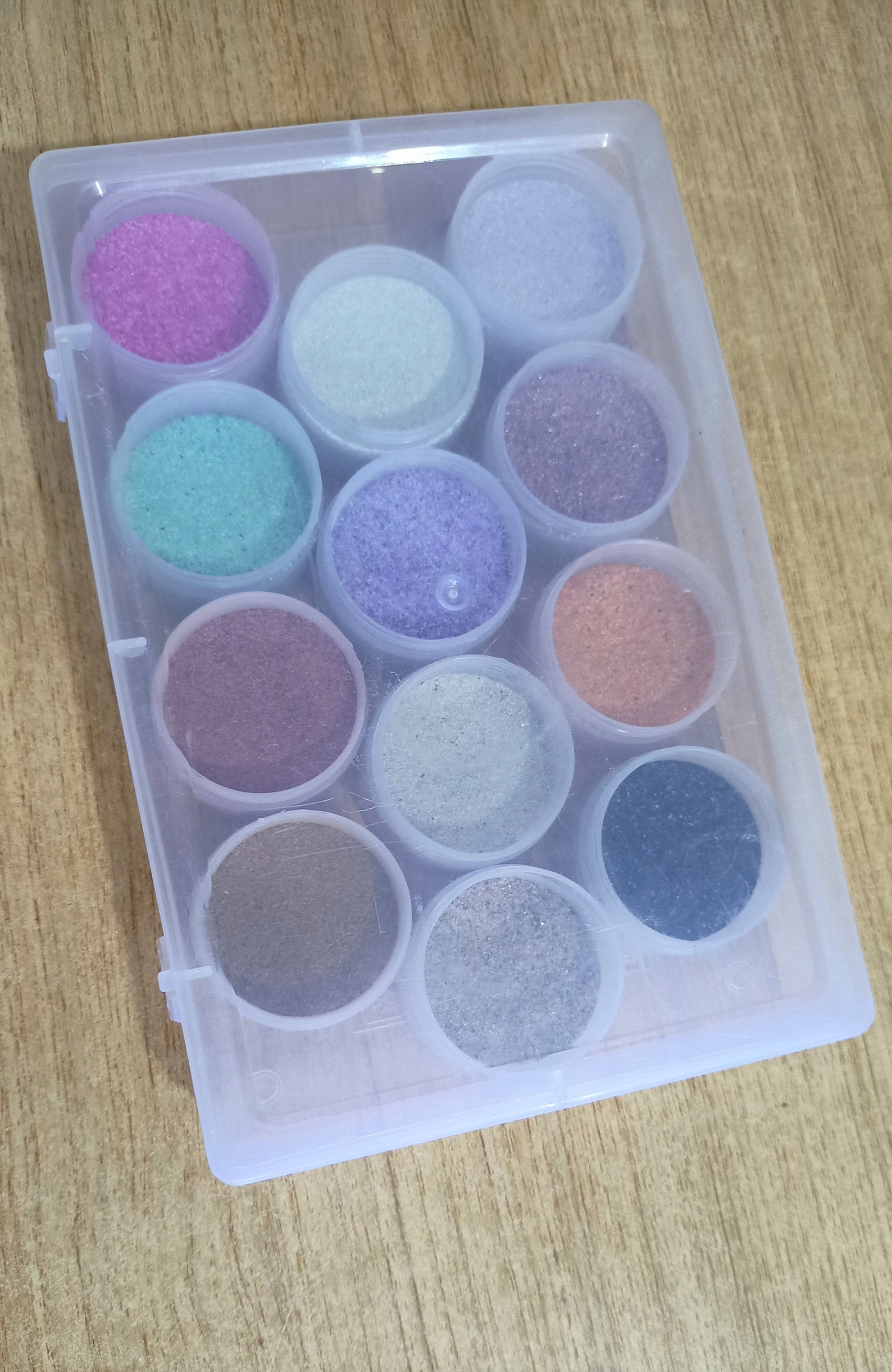 Natural Gemstone Dust Powder Set of 12 Complete crushed Etsy