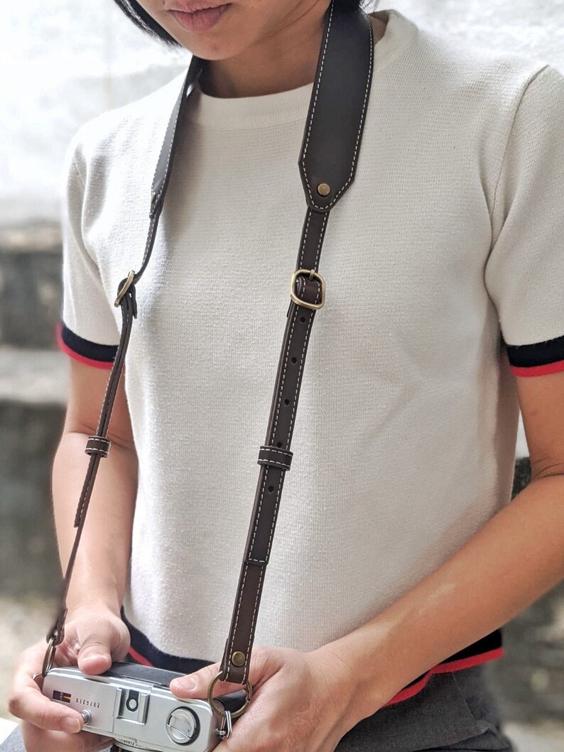 Photographer Gift Gift for her Camera Accessories Leather Camera Strap Gift for him