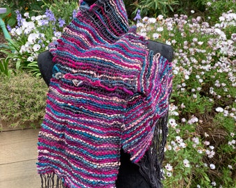 Mothers Day Hand Spun Hand Woven Scarf