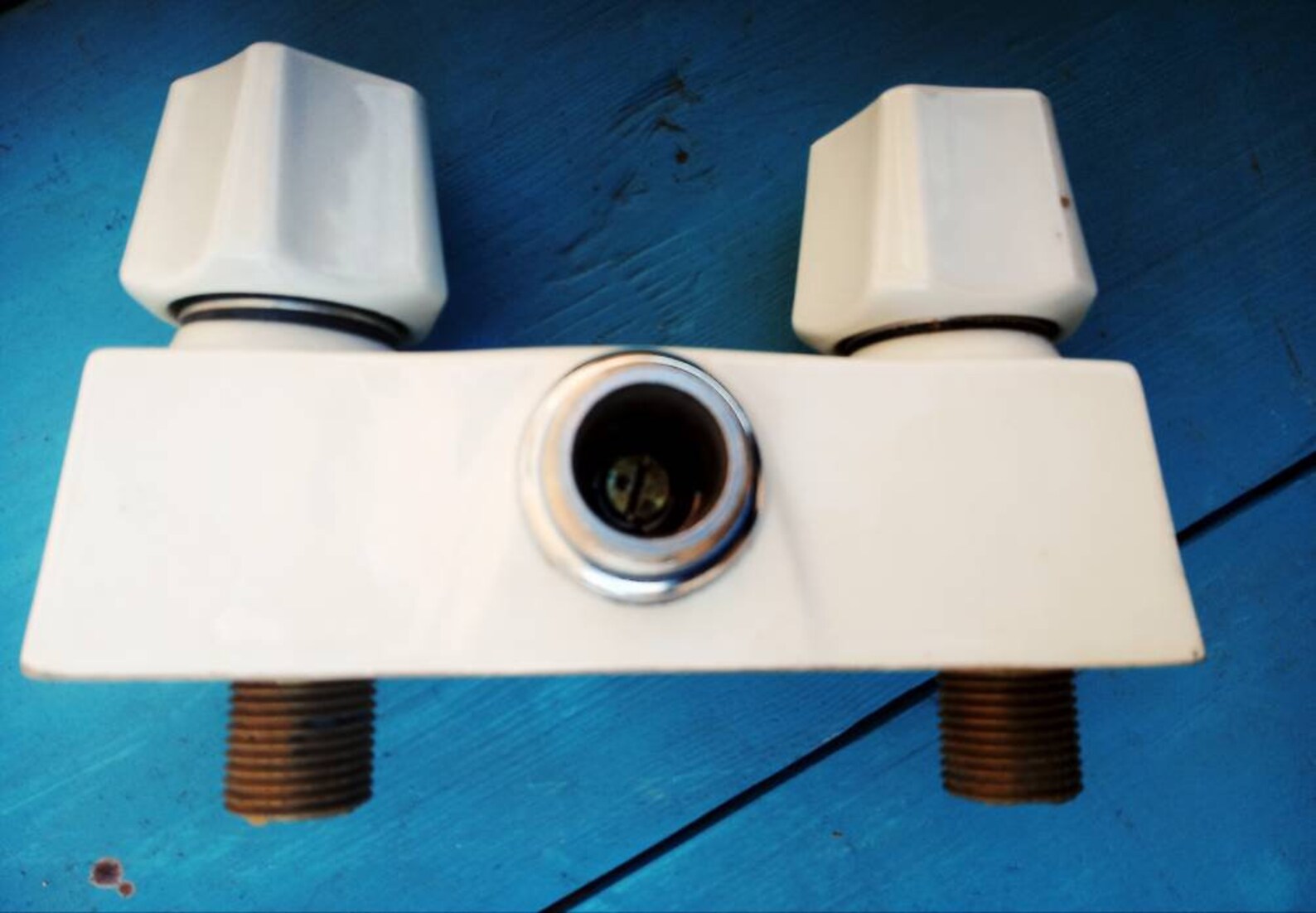 Vintage Porcelain Faucet Handles Knobs Sink Bath Faucet Mains Etsy