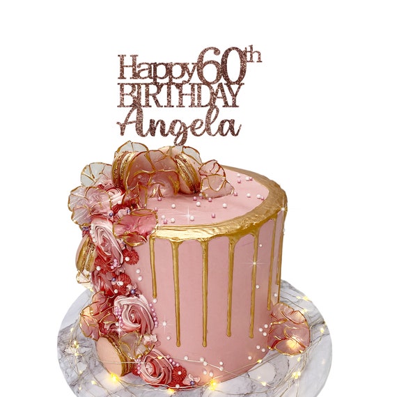 Happy Birthday Acrylic Cake Topper for Birthday Cake Decoration Limited  Edition