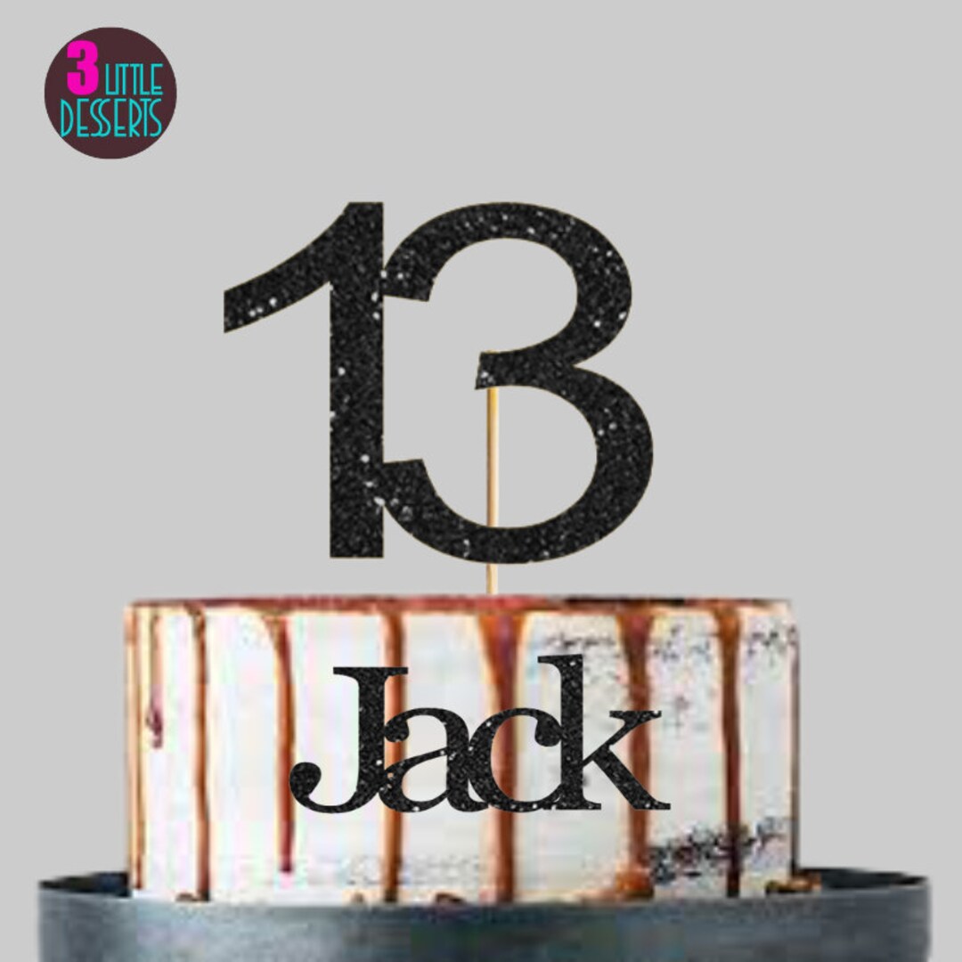 Official Teenager Cake Topper, Teenager Birthday Cake Topper, 13th ...