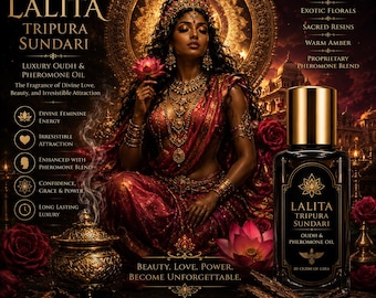 Lalita Tripura Sundari™ oudh- en feromoonolie