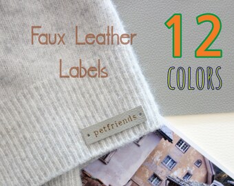 Faux Leather Labels - Etsy Canada