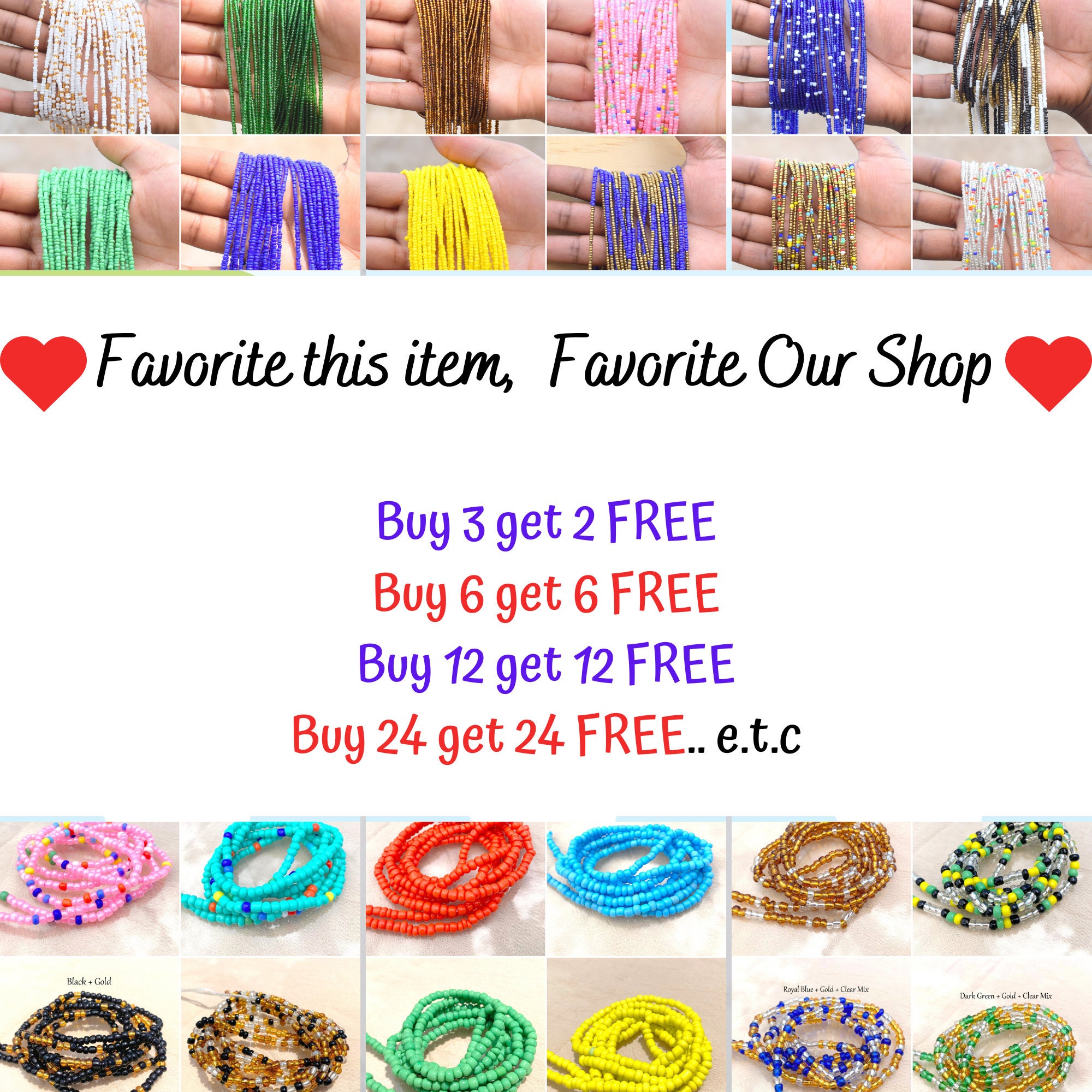 Waist Beads Wholesale Waist Beads Bulk Waist Beads Set Etsy.de