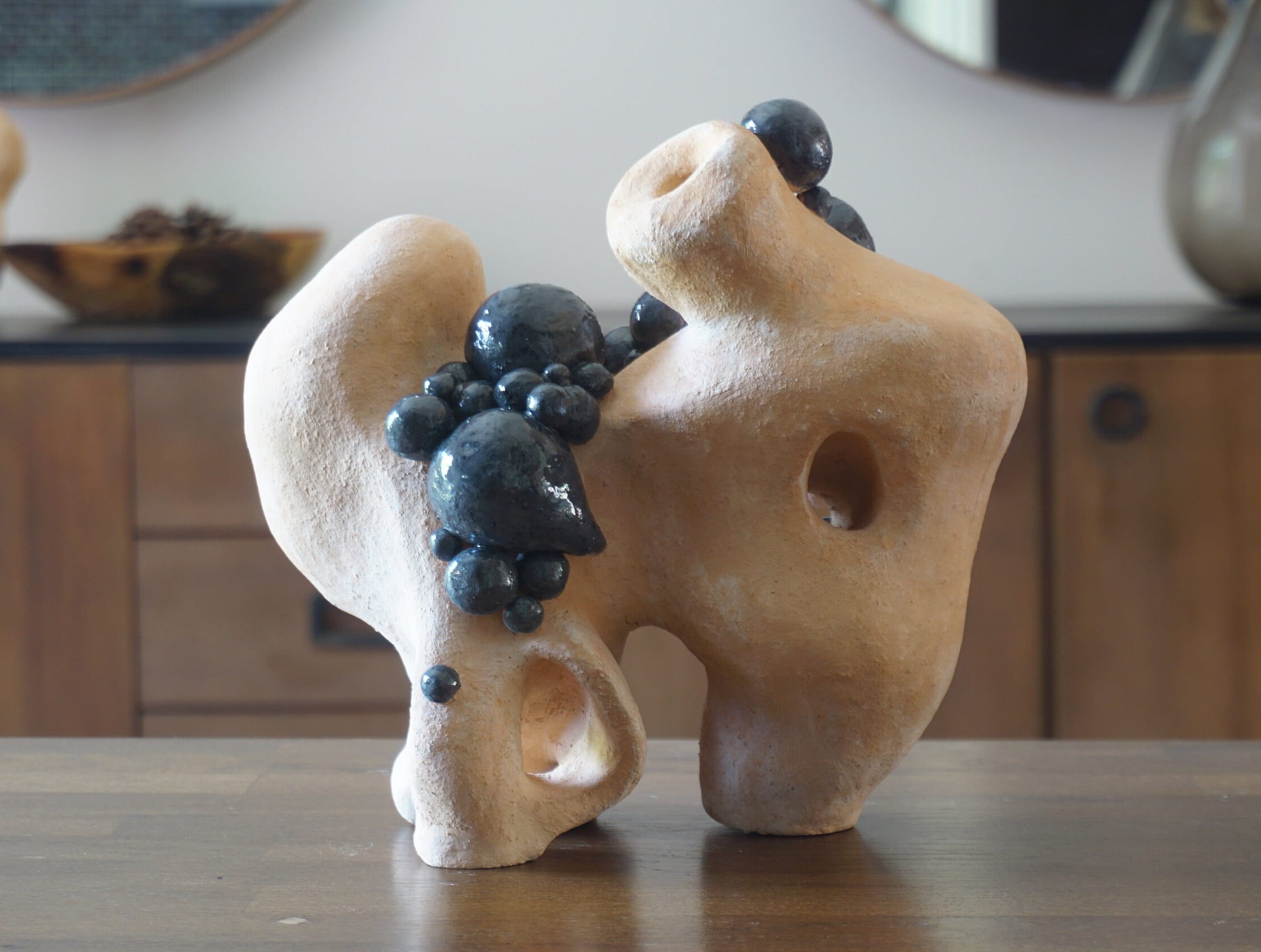 手作り陶彫刻：現代粘土アート作品 - Etsy 日本