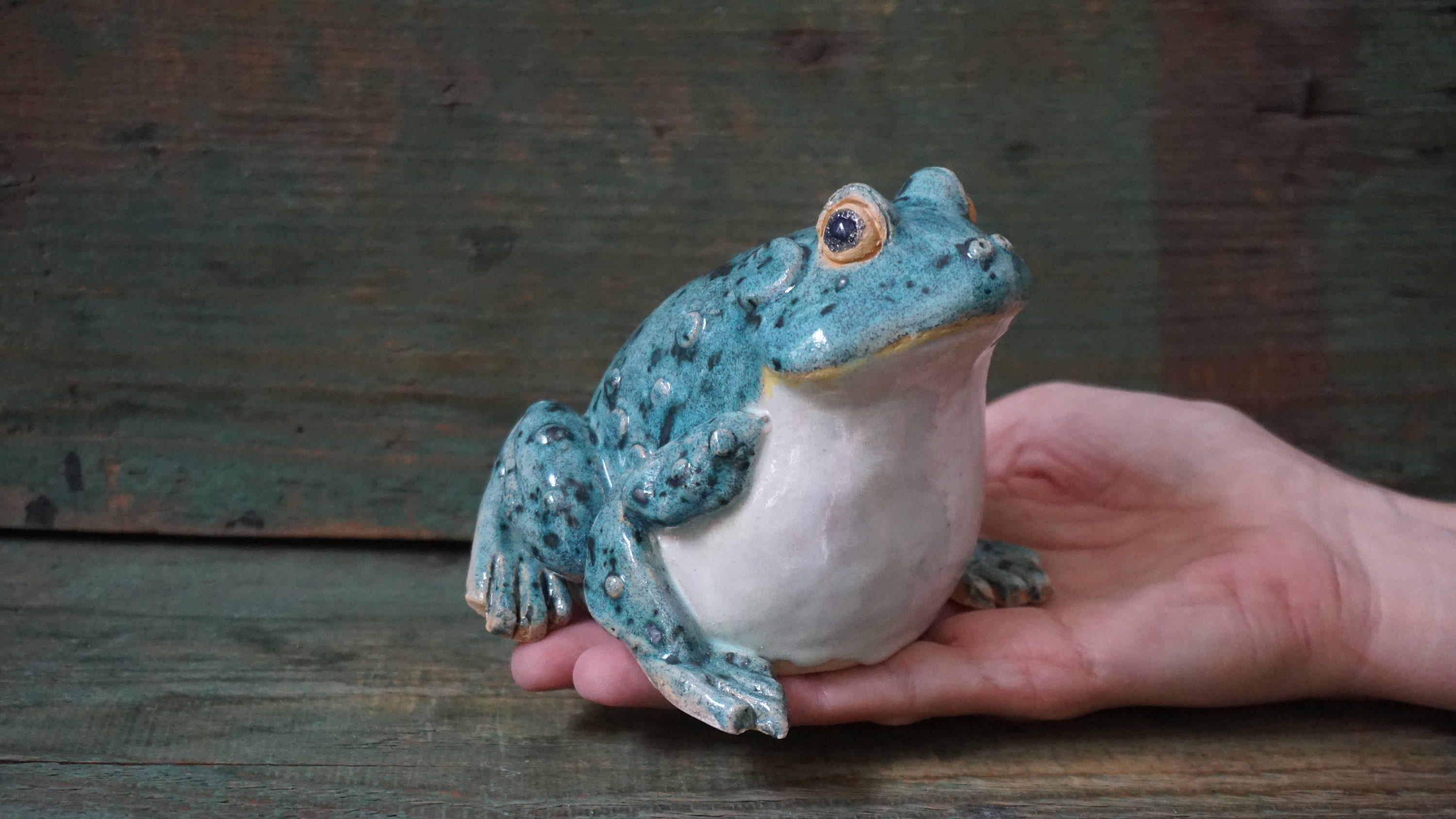 Handmade Ceramic Toad: Weird Sculpture Art, Creepy Cute - Etsy
