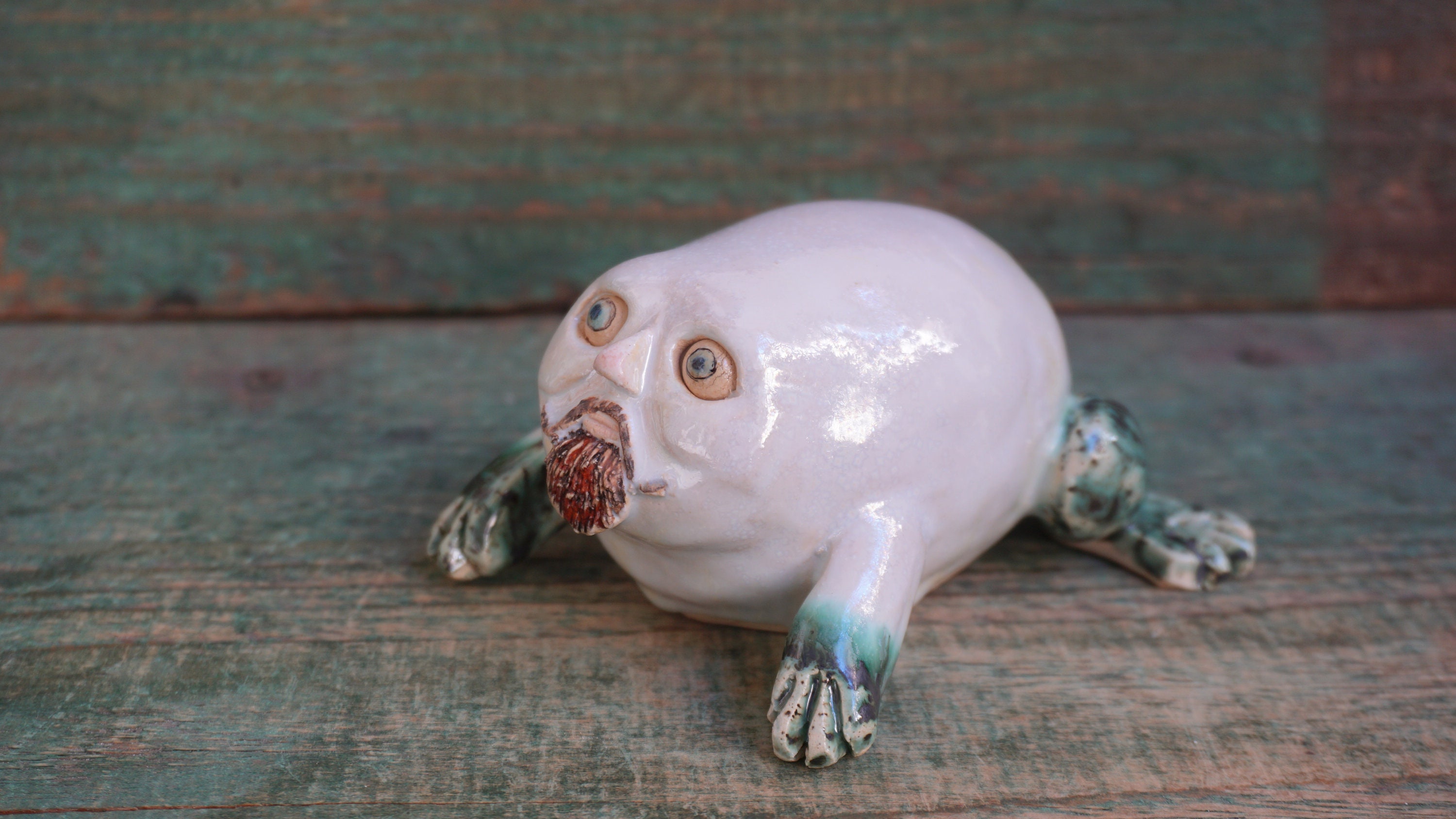 カエルの陶器彫刻2点セット カエルの陶器彫刻2点セット 175451460.jpg?cmsp_timestamp=