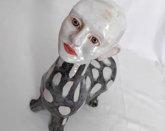 OOAK Handmade Ceramic Hybrid Sculpture