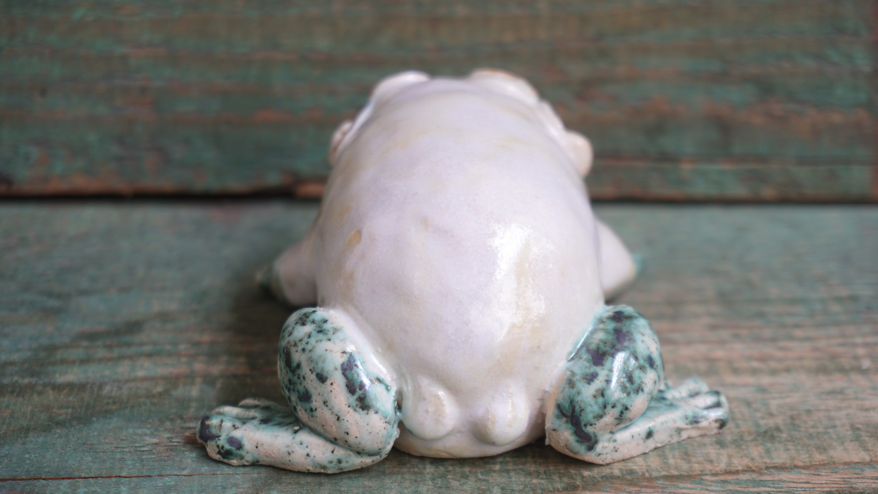 Ceramic Frog Figurine Ceramic Sculpture Animal Sculpture - Etsy