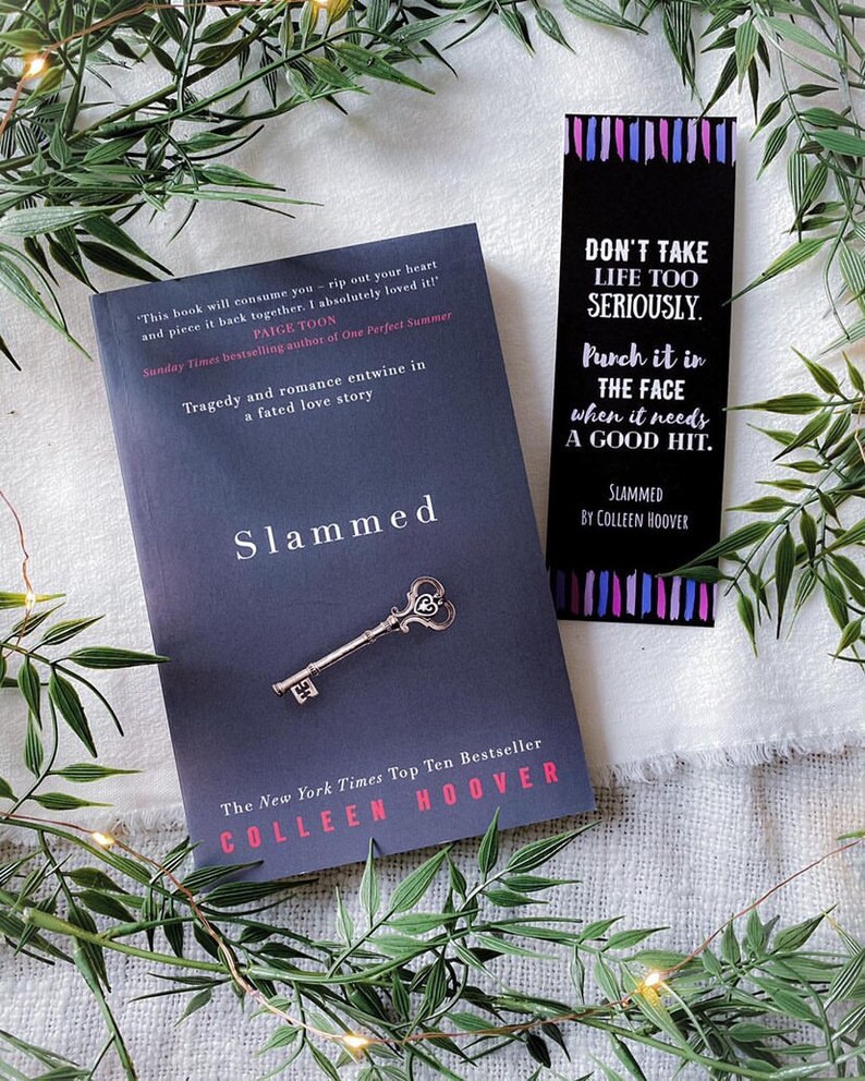 Colleen Hoover Bookmarks Etsy