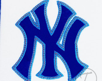 Sports Logo embroidery Instant download New York Yankees sport logo Baseball sport logo Machine Embroidery Pattern Sports embroidery