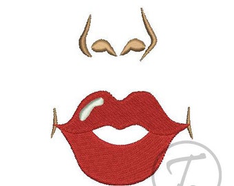 Embroidery Design for Girl Face in 1 size. Easy to do. Embroidery for Clothes and T-shirts. Machine Embroidery Digital Pattern