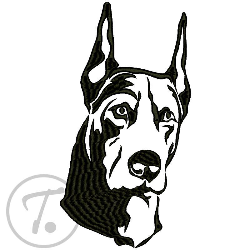 Dobermann | Embird Embroidery Stock Designs E-Shop - Foto 7