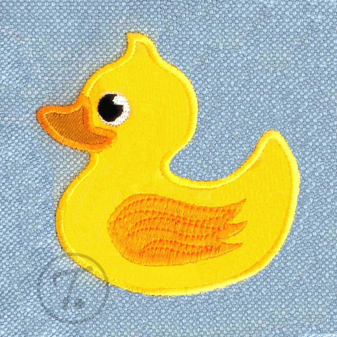 Yellow Rubber Duck Applique Kids duck Design. Yellow duck Etsy