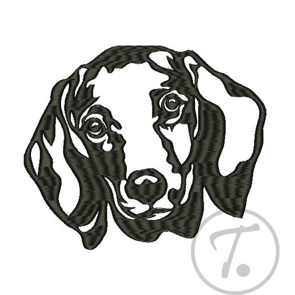 Dachshund dog design - 4 sizes. Dachshund dogs embroidery. Pets design. House dog. Design applique of dogs - Machine embroidery. Pattern