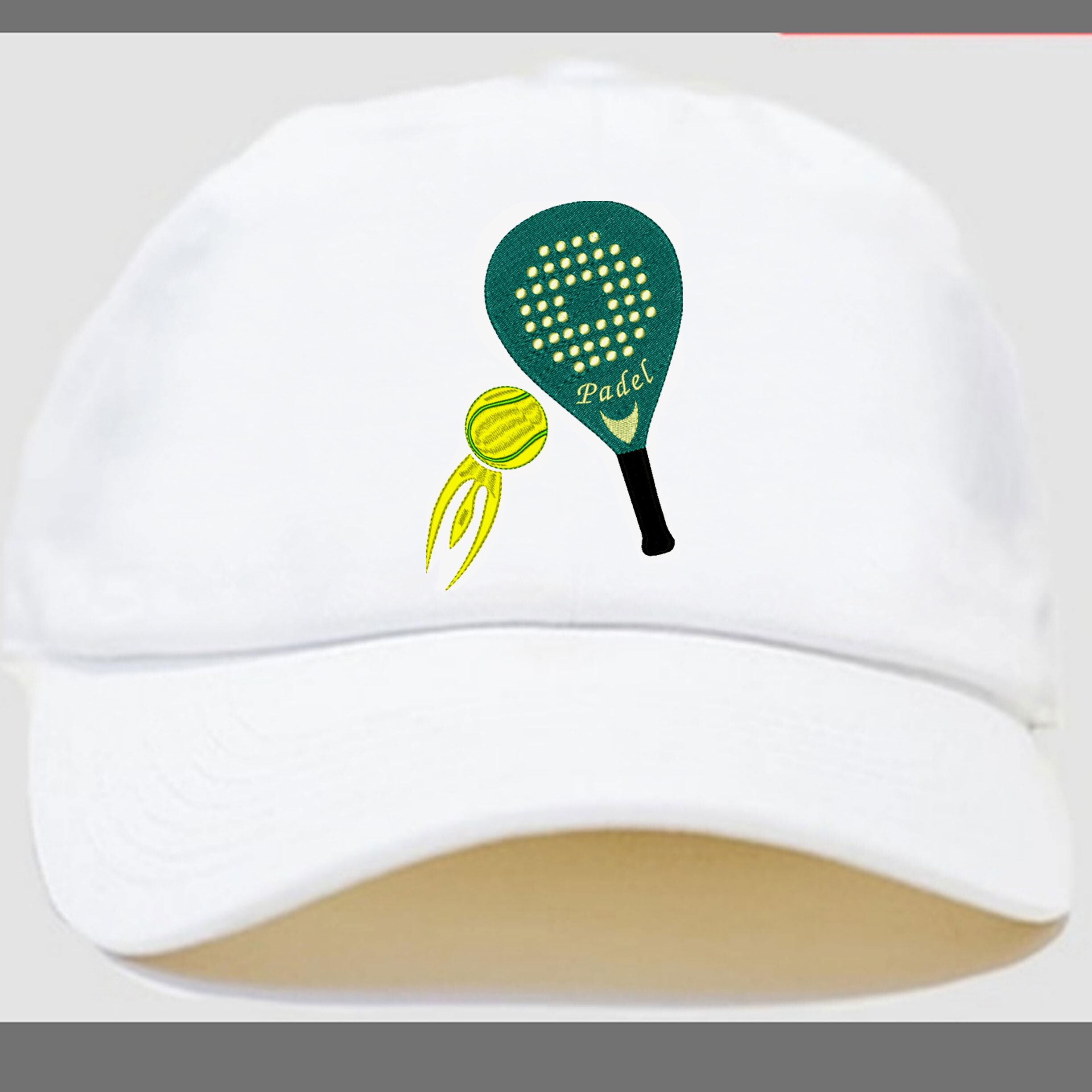 Padel Racket Embroidery: Padel Design in 4 Sizes, Pattern (digital ...