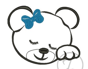 Kids Embroidery Design. Teddy bear embroidery in 3 size. Embroidery for Clothes and T-shirt. For boys and girls. Machine embroidery. Pattern